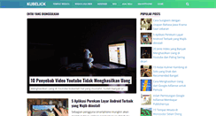 Desktop Screenshot of kubelick.com